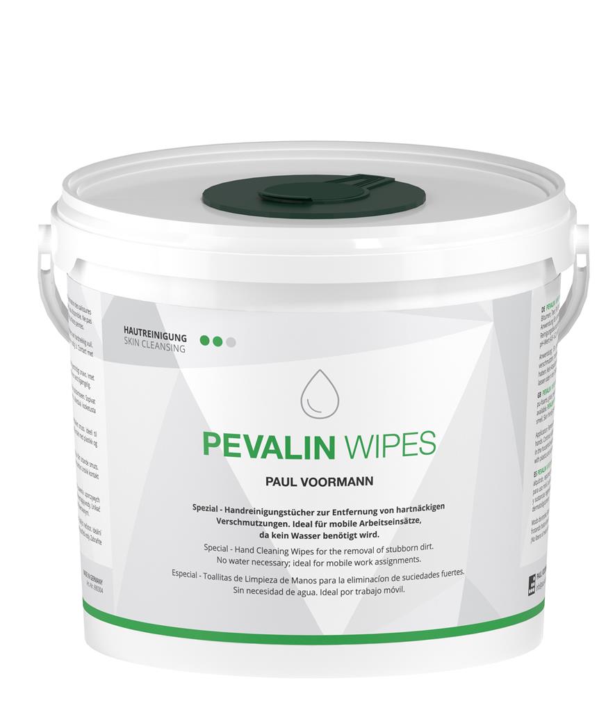 Reinigungstücher "Pevalin Wipes" Handreinigungstücher