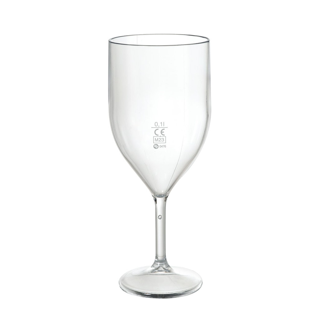 Glas Wein wiederverwendbar SAN 24 CL transparent