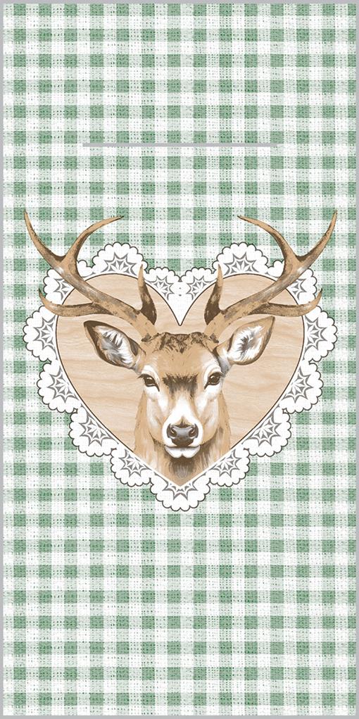 Linclass-Premium Pocket-Napkins Abigail 40 x 40 cm 1/8 Falz