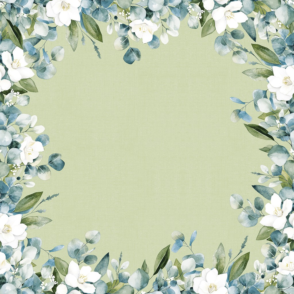 Linclass Tischdecke Maxime 80 x 80 cm 1/8-Falz