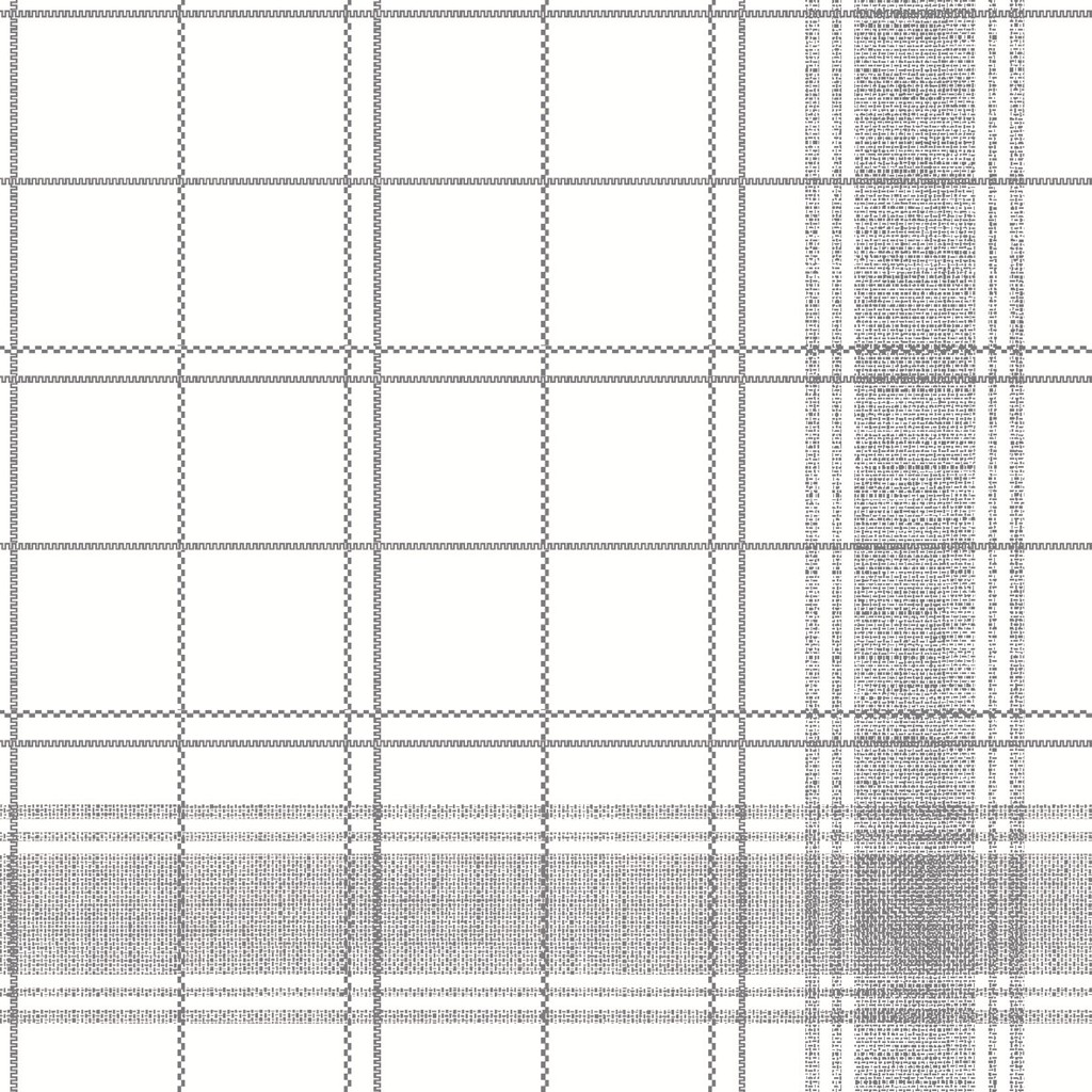 Linclass Serviette Nadeem grau 48 x 48 cm 1/4 Falz