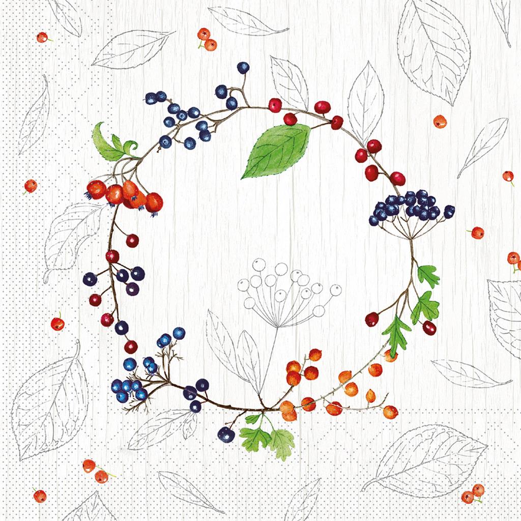 Tissue 3-lg Serviette Brenda 40 x 40 cm 1/4 Falz