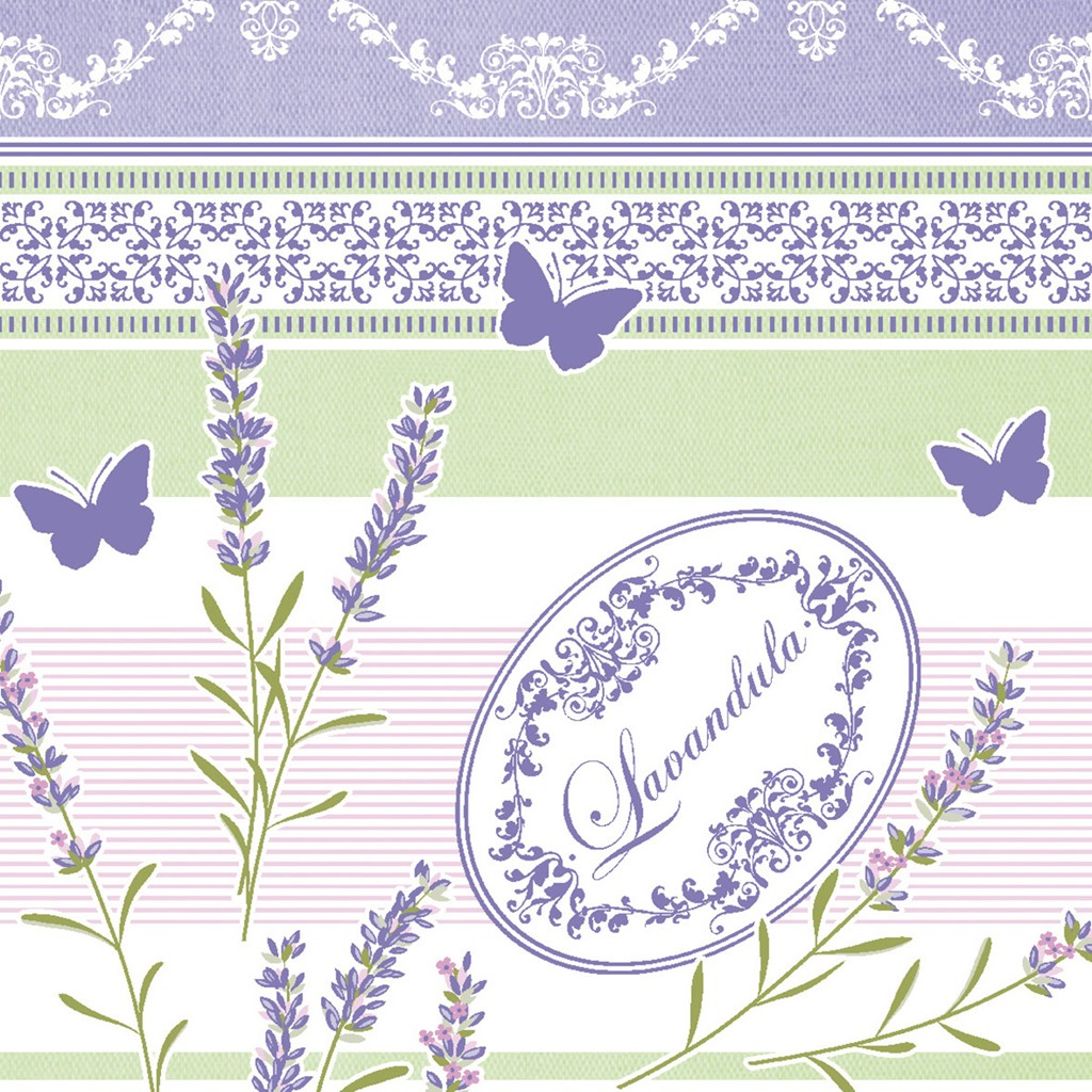 Linclass Serviette Frieda 40 x 40 cm 1/4 Falz