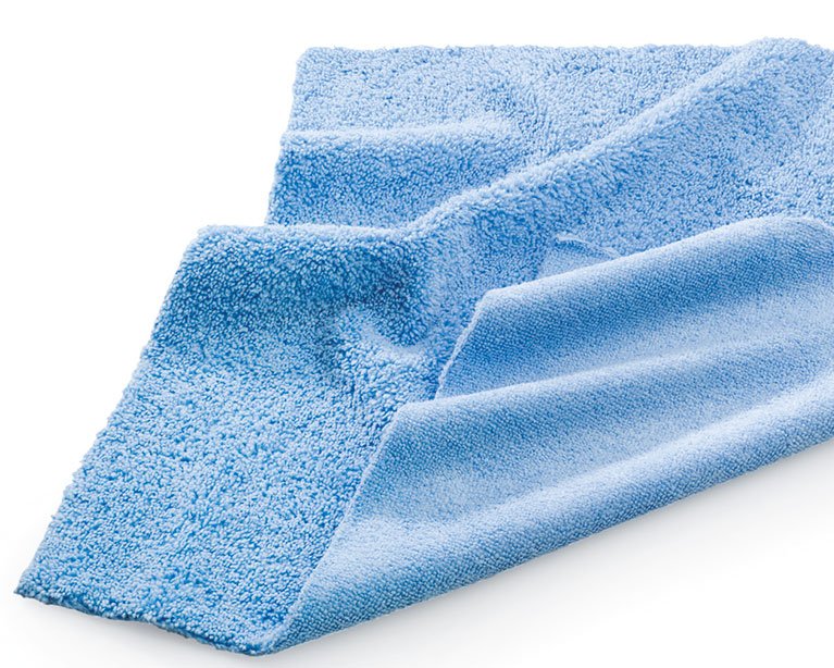 Microfaser "Staub- und Poliertuch" blau 40x40cm - MEGA Clean Professional