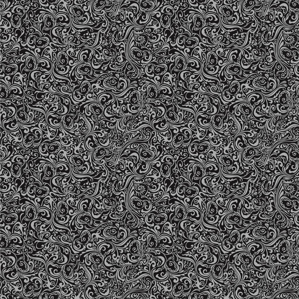 Linclass Tischdecke Lias schwarz-silber 80 x 80 cm 1/8-Falz