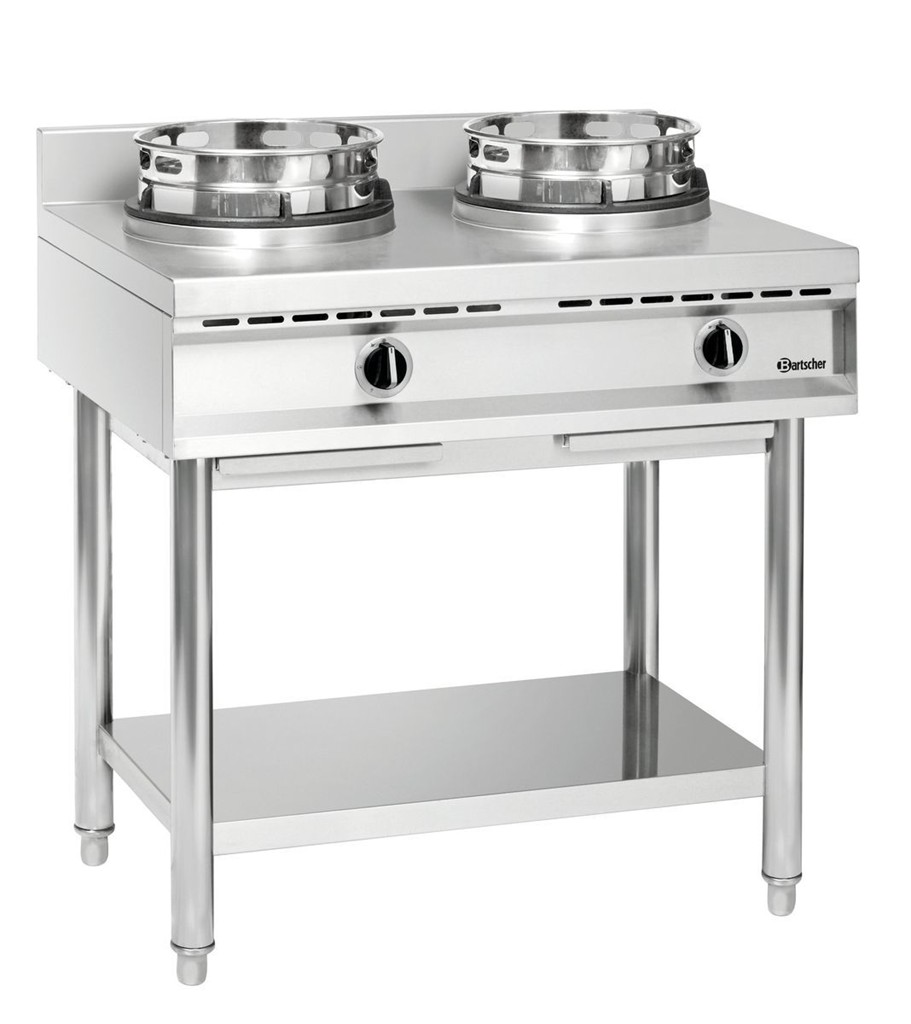 Wok-Herd, 2 Brenner