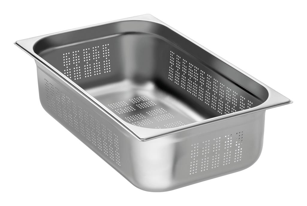 GN-Behälter, 1/1, T150, gelocht GN-Behälter, 1/1, T150, gelocht