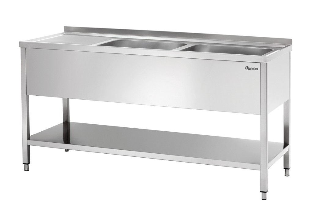 Spüle 700, B 1600, 2 Becken RE