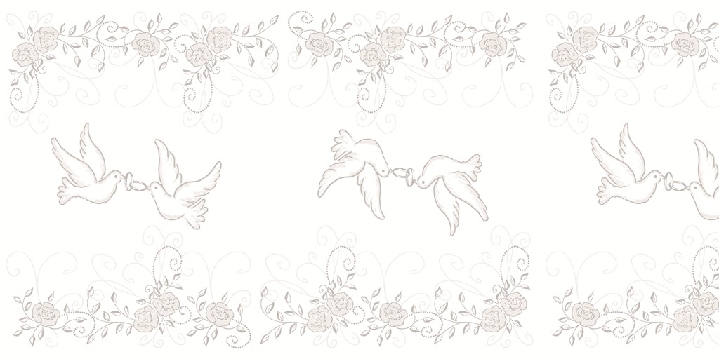 Linclass Tischläufer Hochzeit 40 cm x 24 m