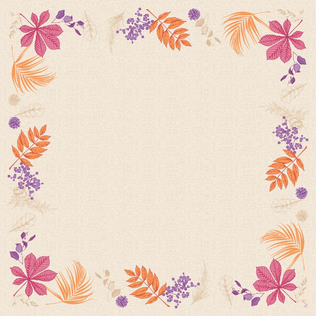 Mitteldecken Dunicel Bright Autumn 84 x 84cm Mitteldecken Dunicel Bright Autumn 84 x 84cm