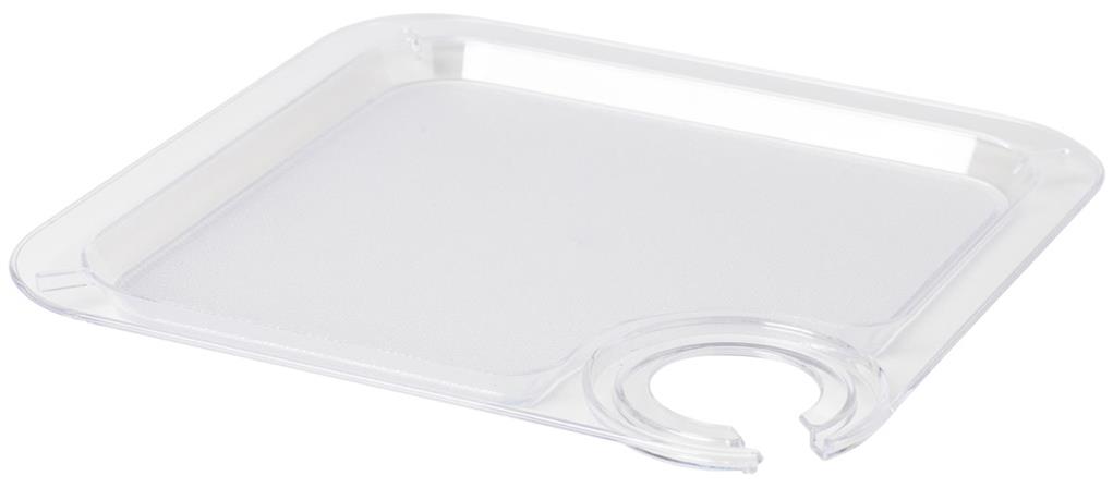 Party Teller Mehrweg 20 x 20 cm Transparent