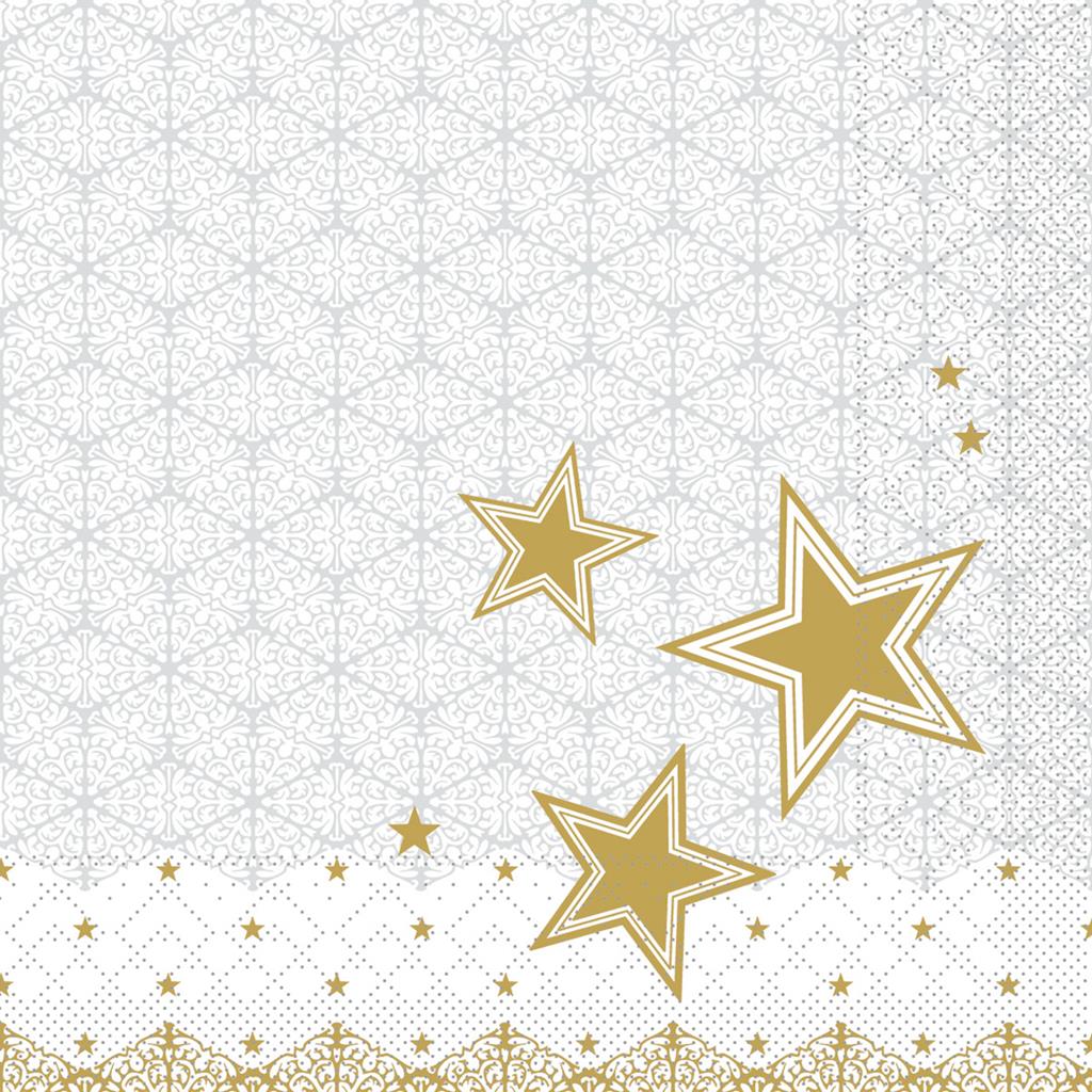 Tissue 3-lg Serviette  Vivien 33 x 33 cm 1/4 Falz