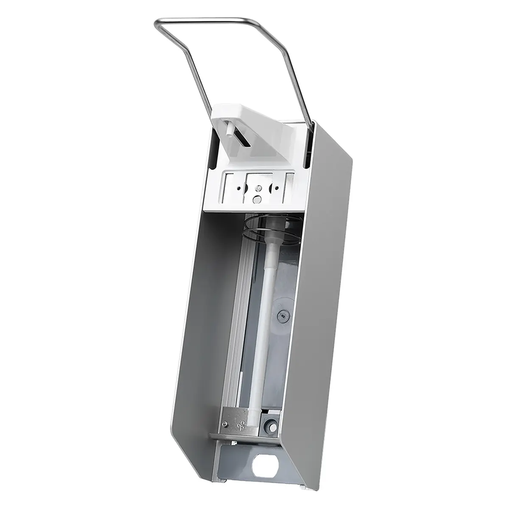 Desinfektionsmittelspender 1000ml 1000 ml - Aluminium - langer Armhebel
