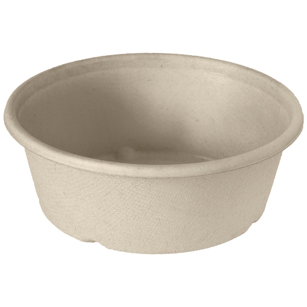 Salatschale 1200ml, Bagasse Braun, Bagasse