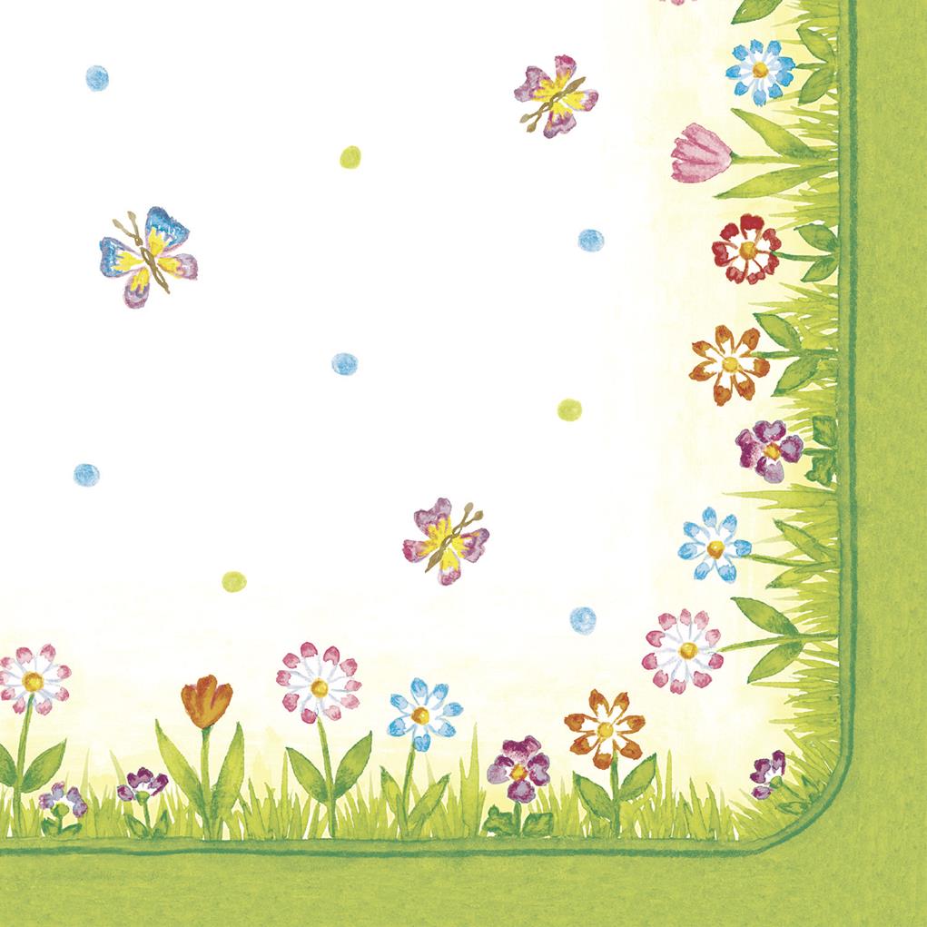 Linclass-Premium Serviette  Insa 40 x 40 cm 1/4 Falz