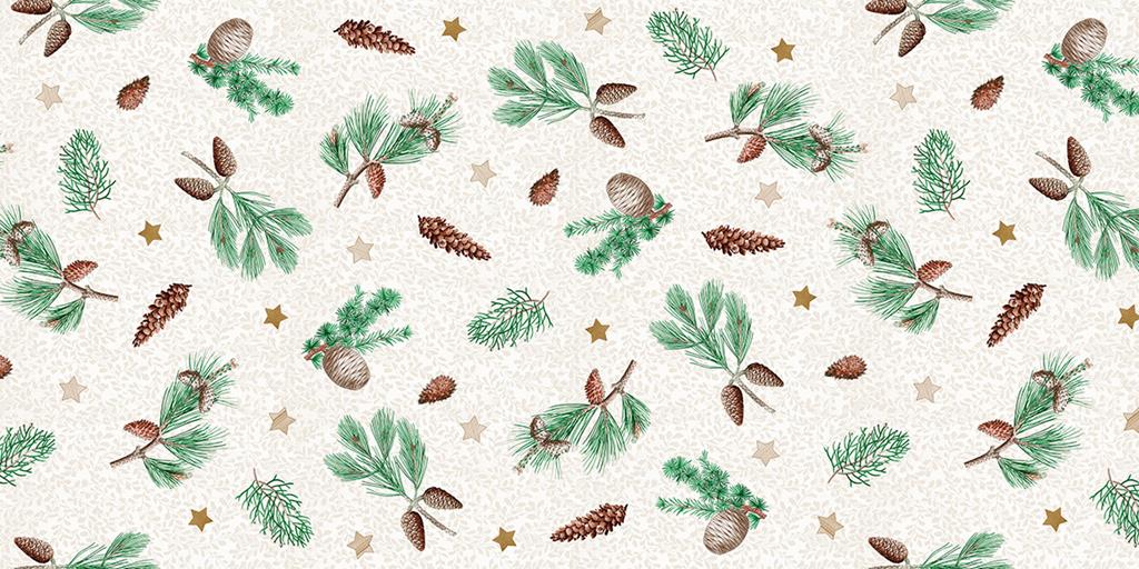 Linclass Tischläufer  Pinea 40 cm x 24 m