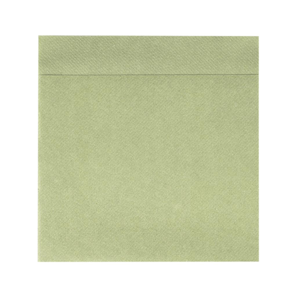 Linclass-Prof. Nap to go Basic oliv 33 x 33 cm 1/4 Falz