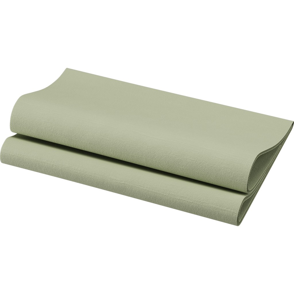 Bio Dunisoft Servietten 1/4 Falz pistachio green, 40x40cm