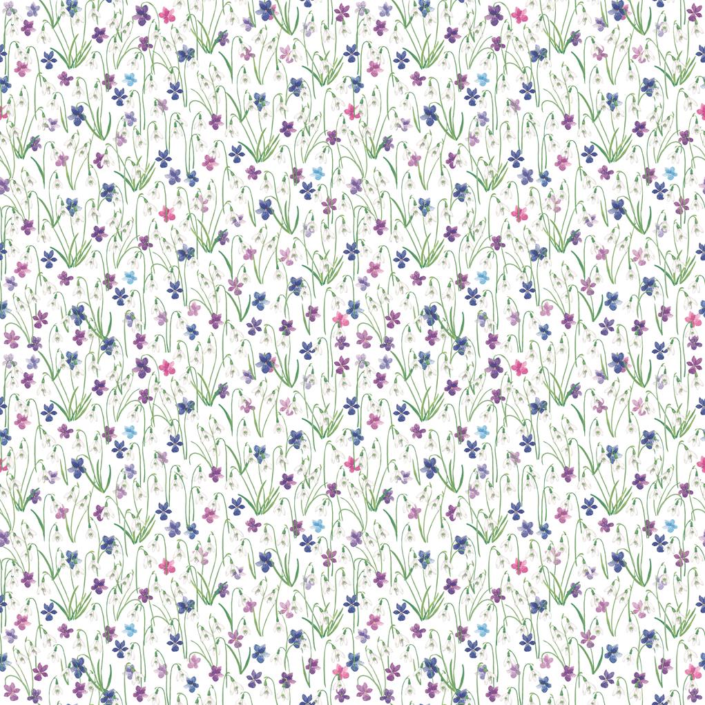 Pearl-Coating Tischdecke  Nelia 80 x 80 cm 1/8-Falz