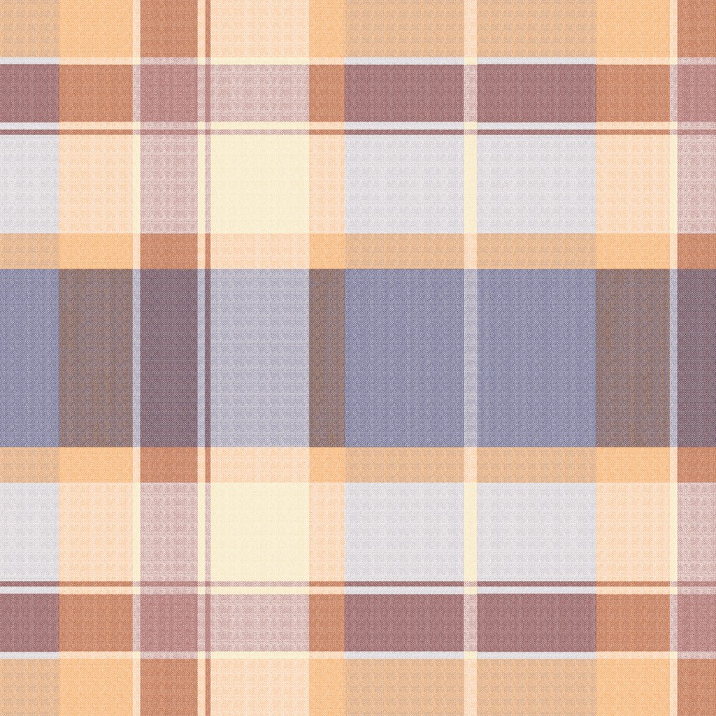 Linclass Tischdecke Marc bordeaux-blau 80 x 80 cm 1/8-Falz