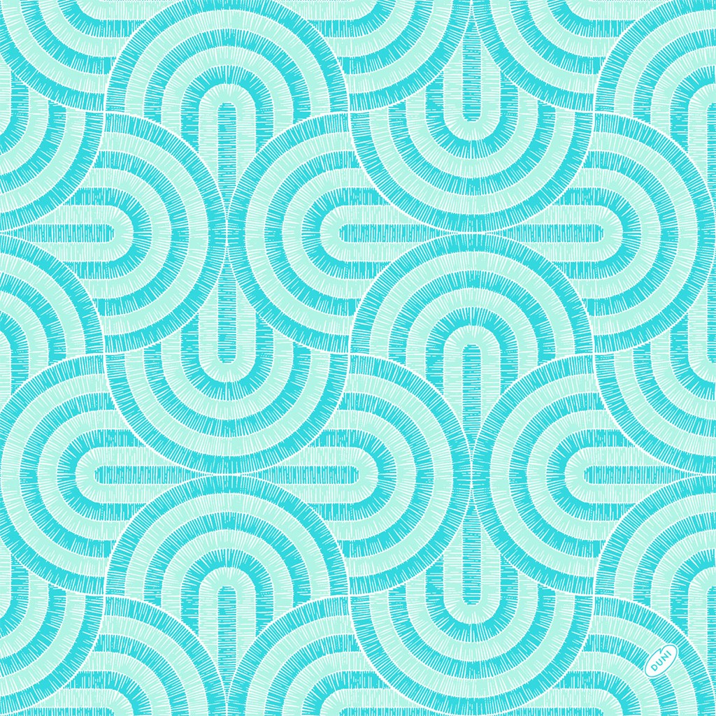 Dunisoft-Servietten Breeze Mint Blue 40 x 40 cm,  1/4 Falz