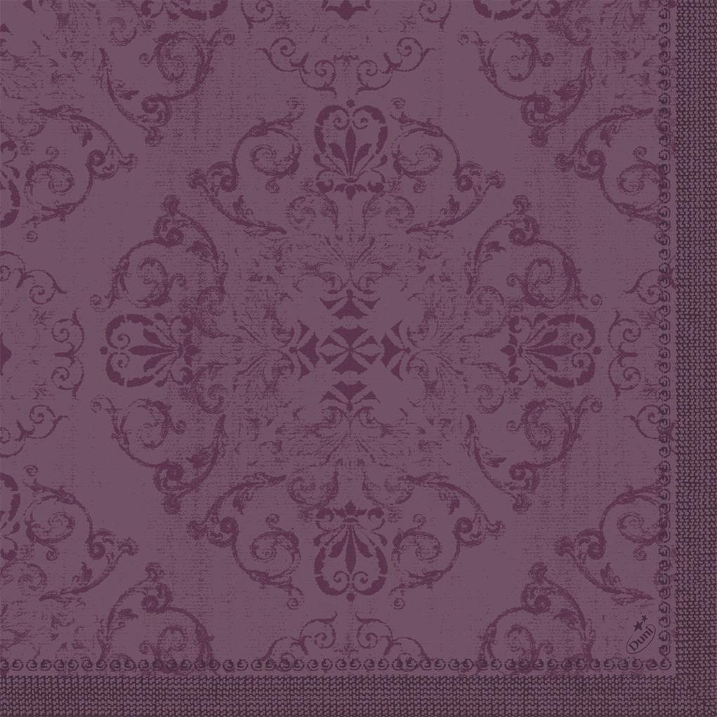 Dunilin-Servietten Opulent Plum 40 x 40 cm,  1/4 Falz