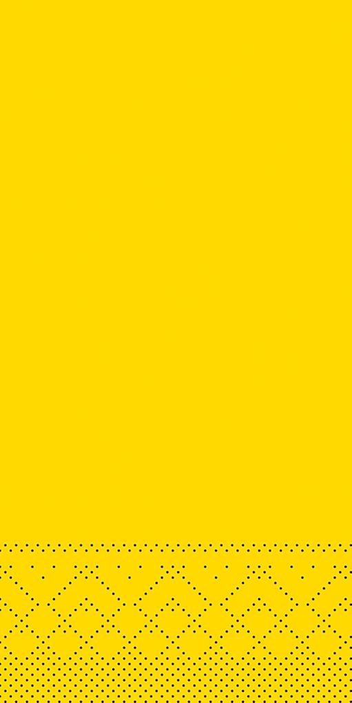 Tissue 3-lagig Serviette Basic gelb 40 x 40 cm 1/8 Falz