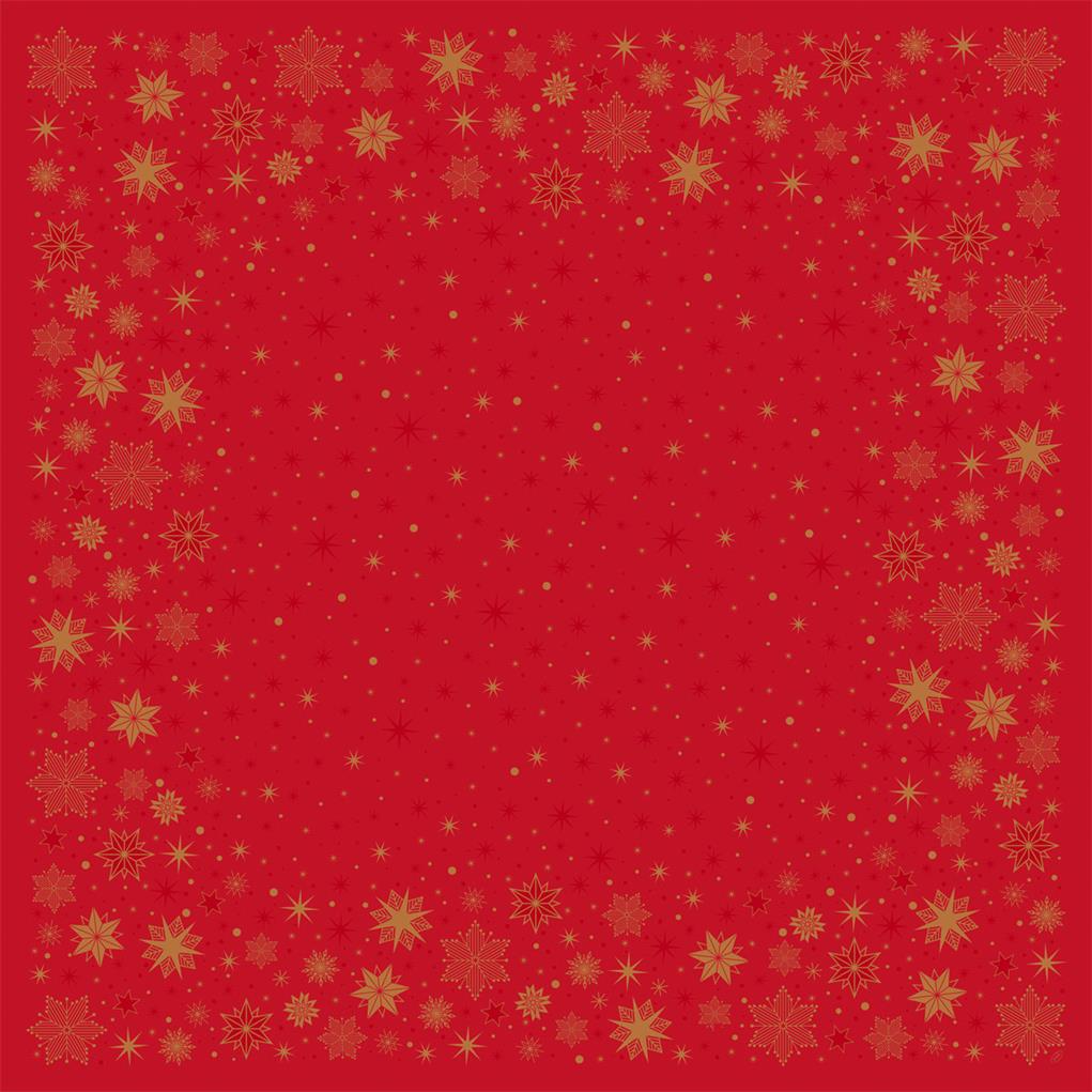 Mitteldecken Dunicel  Stargazing Red 84 x 84cm