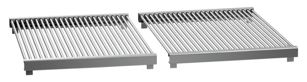 Rundrost für Fisch 2 Roste (Maße, je: B 372,5 x T 550 mm)