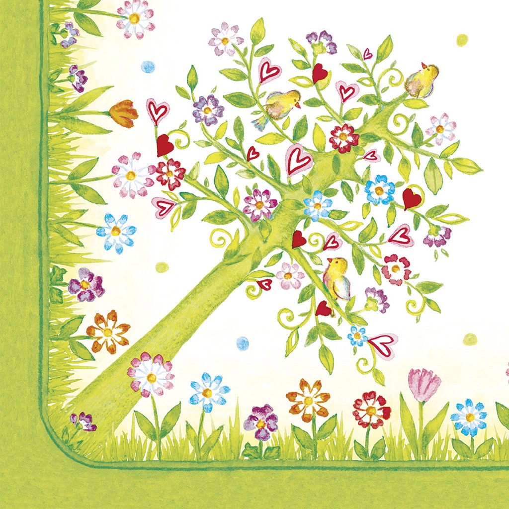 Linclass Serviette Insa 40 x 40 cm 1/4 Falz