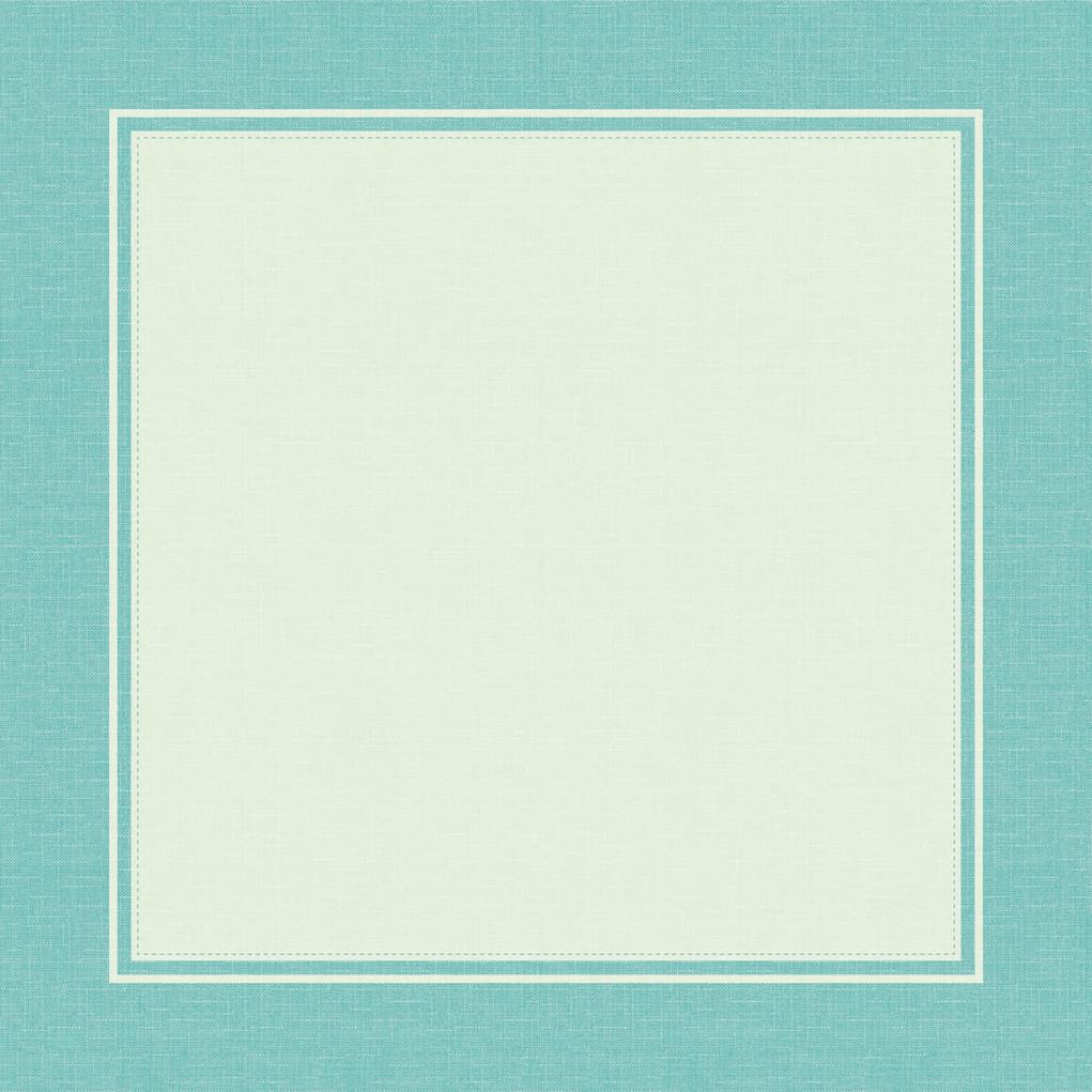 Linclass Tischdecke Brooklyn sky-aqua 80 x 80 cm 1/8-Falz Linclass Tischdecke Brooklyn sky-aqua 80 x 80 cm 1/8-Falz