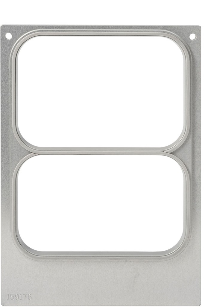 Kassette DF10/20 1-CAV Grau 2-Teilung