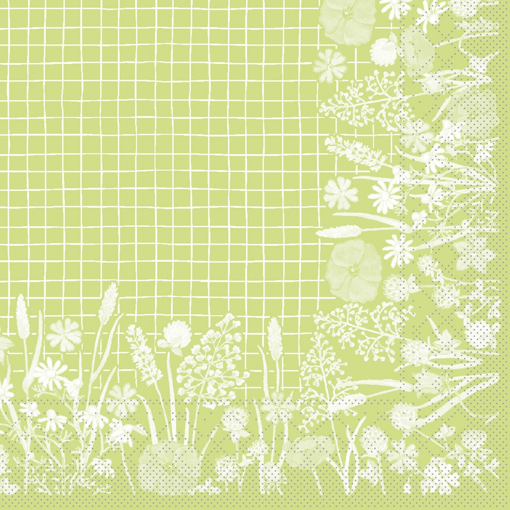 Tissue Serviette Susanne 33 x 33 cm 1/4 Falz 3-lg