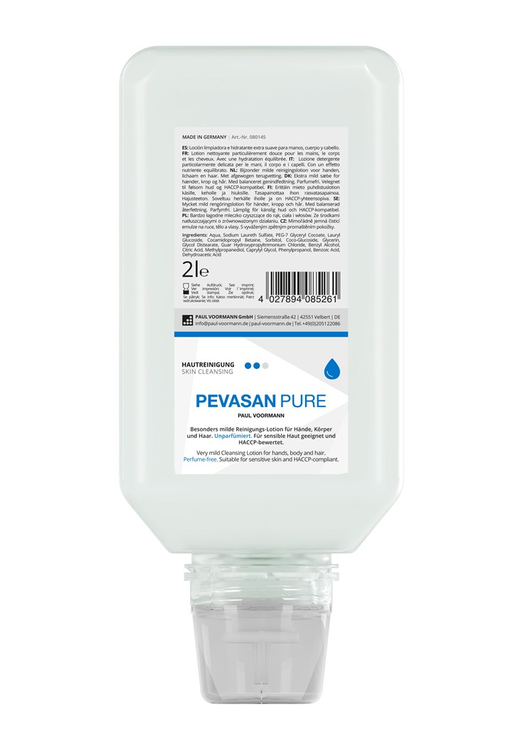 Hautreinigung "Pevasan Pure" 2L Softflas