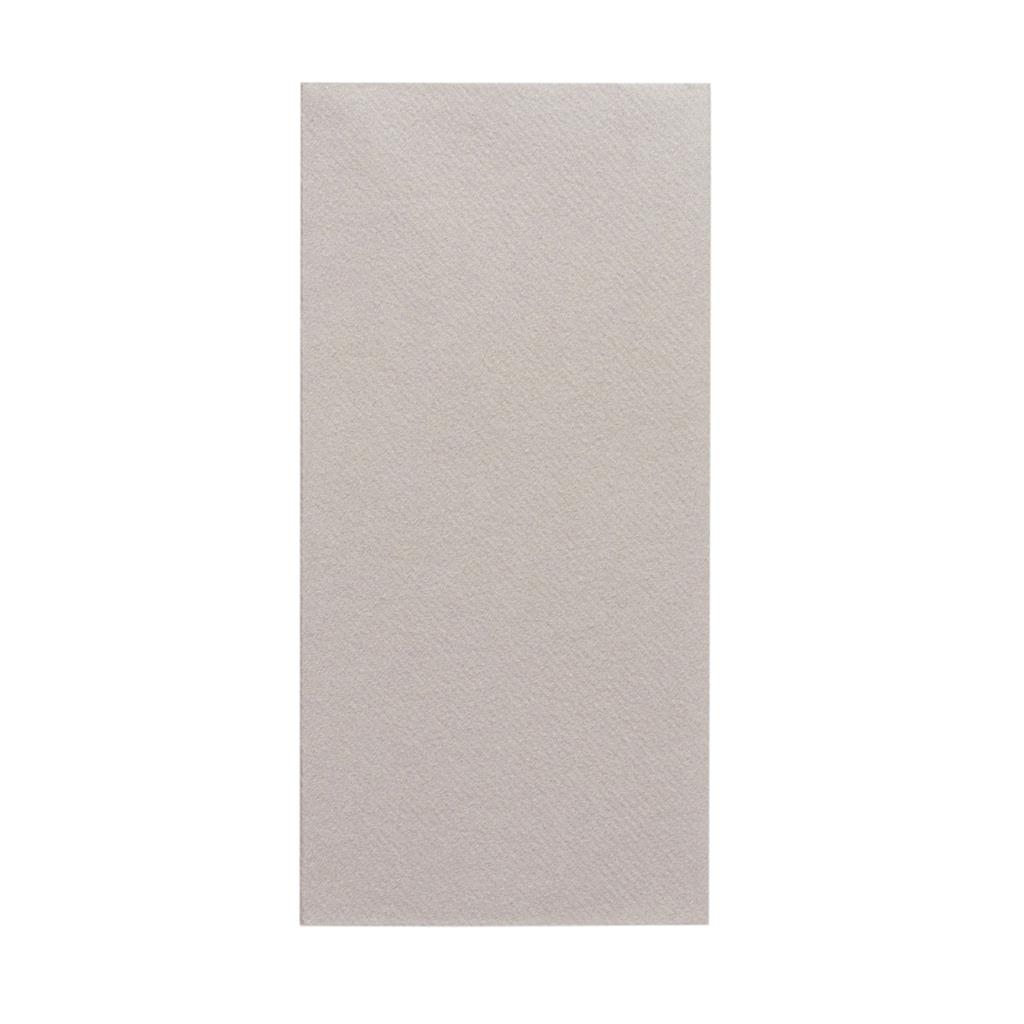 Linclass-Prof. Serviette Basic beige gre 40 x 40 cm 1/8 Falz