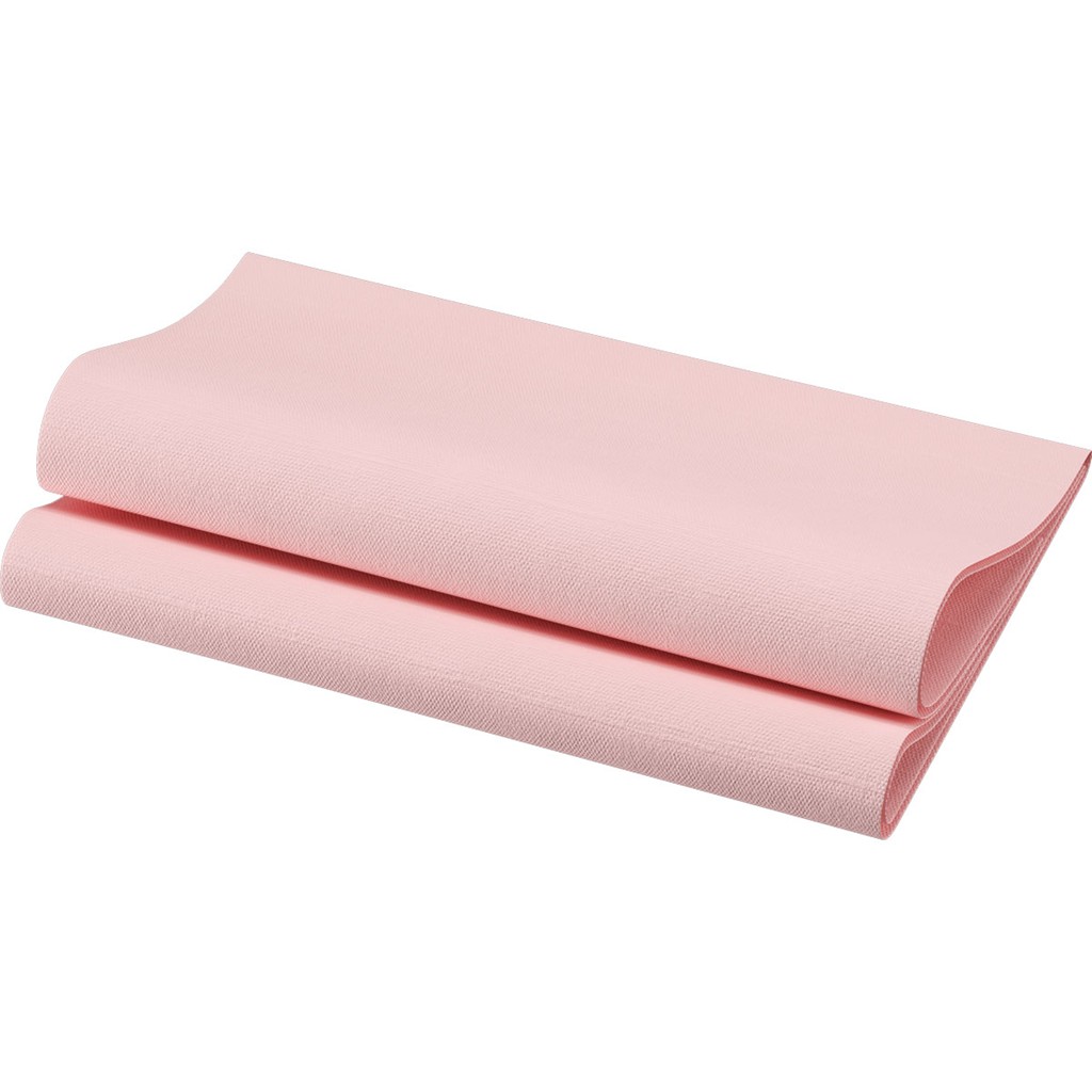 Bio Dunisoft Servietten 1/4 Falz mellow rose, 40x40cm