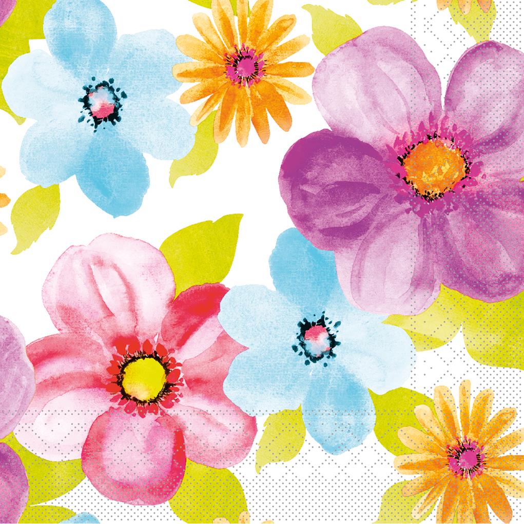 Tissue 3-lagig  Serviette  Luana 40 x 40 cm 1/4 Falz