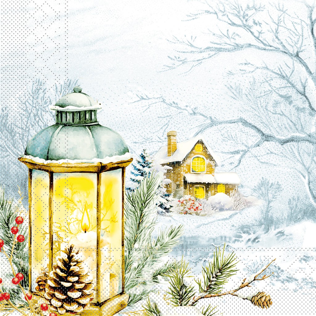 Tissue 3-lagig Serviette Ruth 40 x 40 cm 1/4 Falz