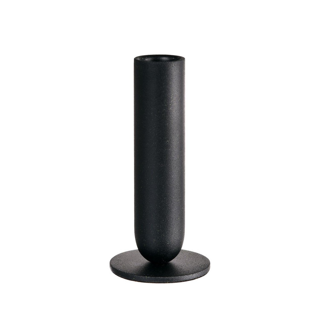 Kerzenhalter Totem 57 x 120 mm schwarz, Metall