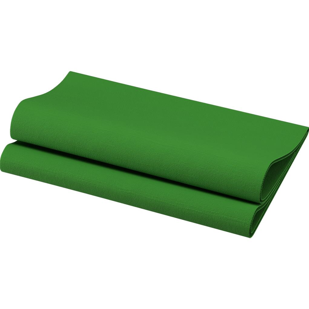 Bio Dunisoft Servietten leaf green 40 x 40 cm,  1/4 Falz