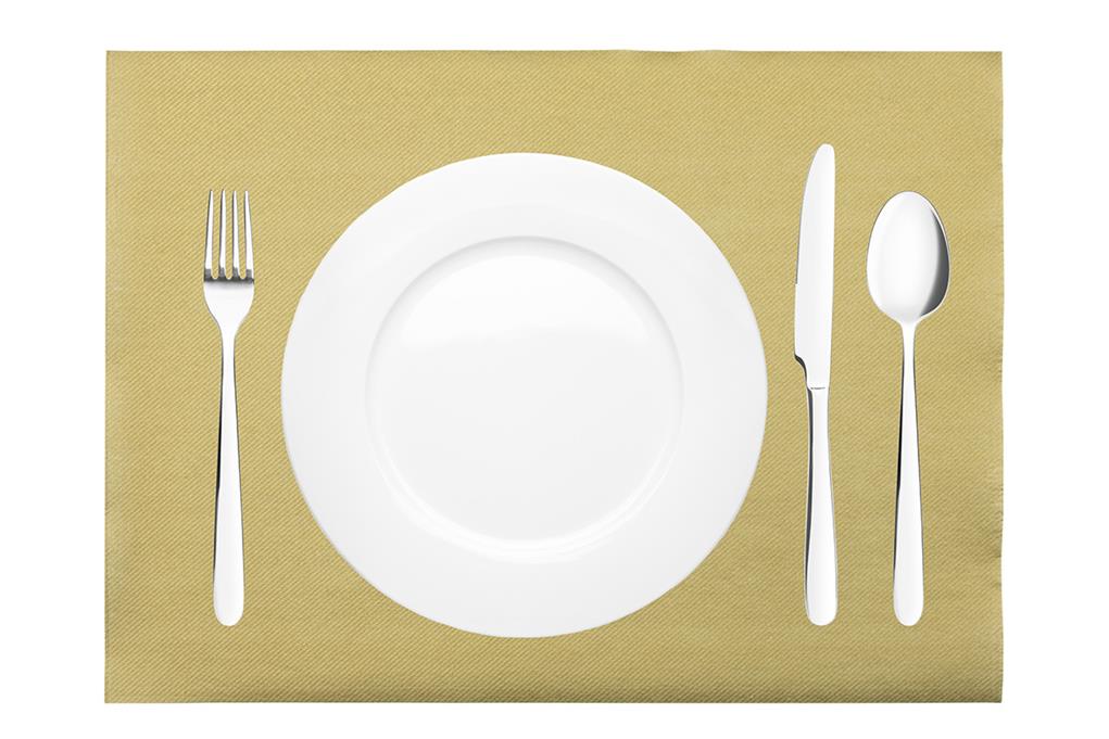 Linclass-Premium Tischsets  Basic gold 40 x 30 cm
