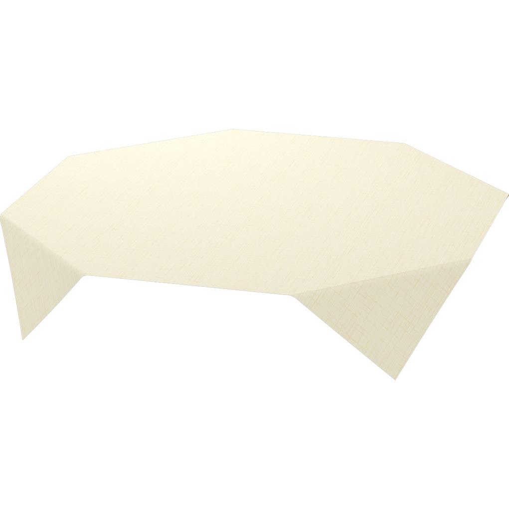 Mitteldecken Dunicel Linnea cream, 84 x 84cm