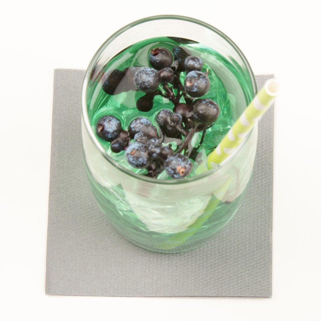 Softpoint Serviette Basic grau 20 x 20 cm 1/4 Falz