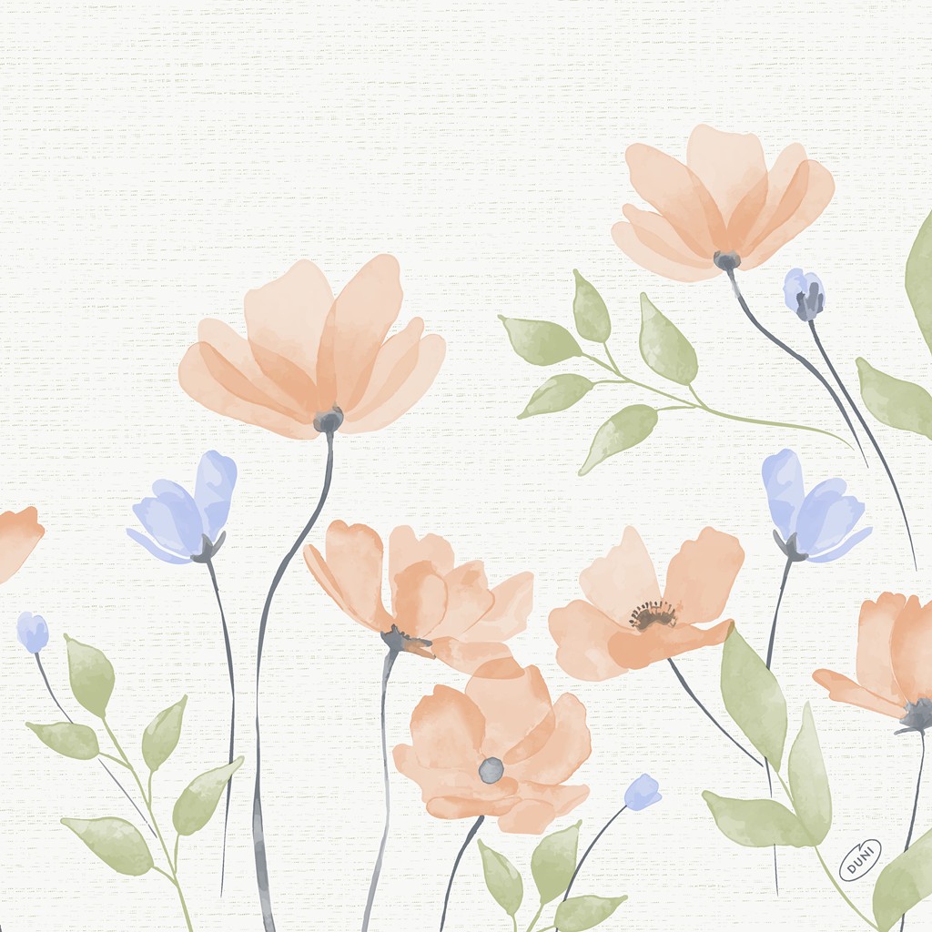 Bio-Dunisoft-Servietten 1/4 Falz Bunny Bloom, 40x40cm